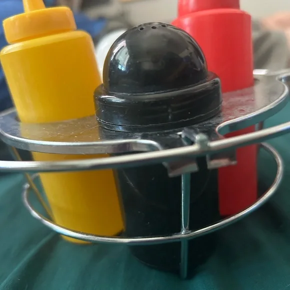 Multi-Color Condiment Dispenser Set - Picture 2 of 2